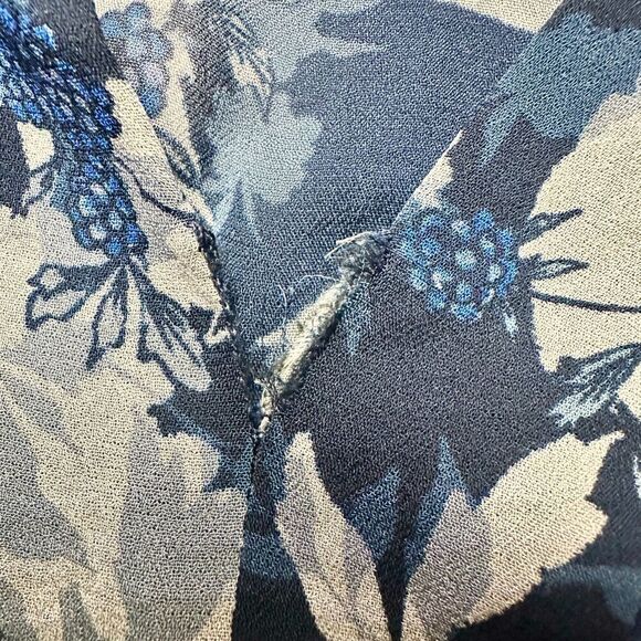 Shoshanna Alura Dress Size 8 Floral Navy Cocktail Wedding Guest - Picture 8 of 10